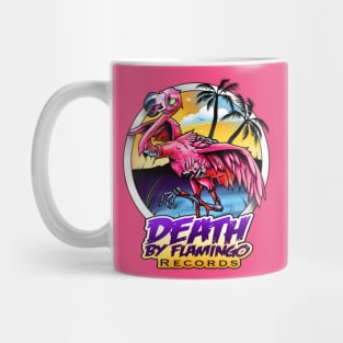 Death By Flamingo Main Logo Mug